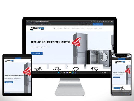 Teknik Servis Web Sitesi DZG014