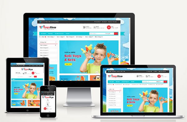 E-Ticaret Kids Web Sitesi DZG127