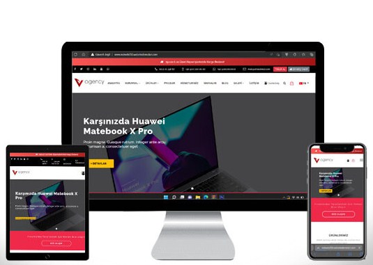 E-Ticaret Kurumsal Web Sitesi DZG050