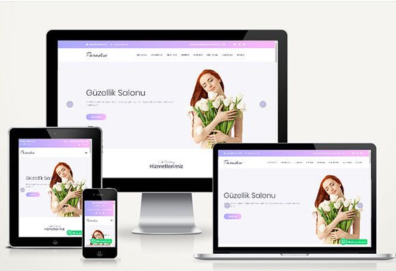 SPA Güzellik Salonu Web Sitesi DZG337