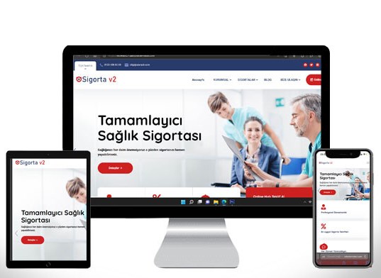 Sigortacı Web Sitesi DZG021