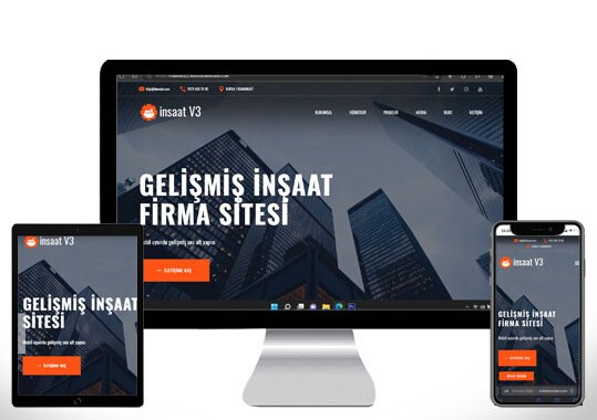 İnşaat Yapı Web Sitesi ENS61